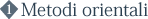 Metodi orientali